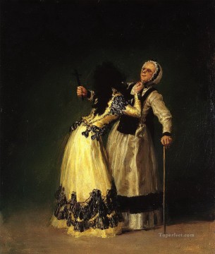 The Duchess of Alba and Her Duenna Francisco de Goya Oil Paintings